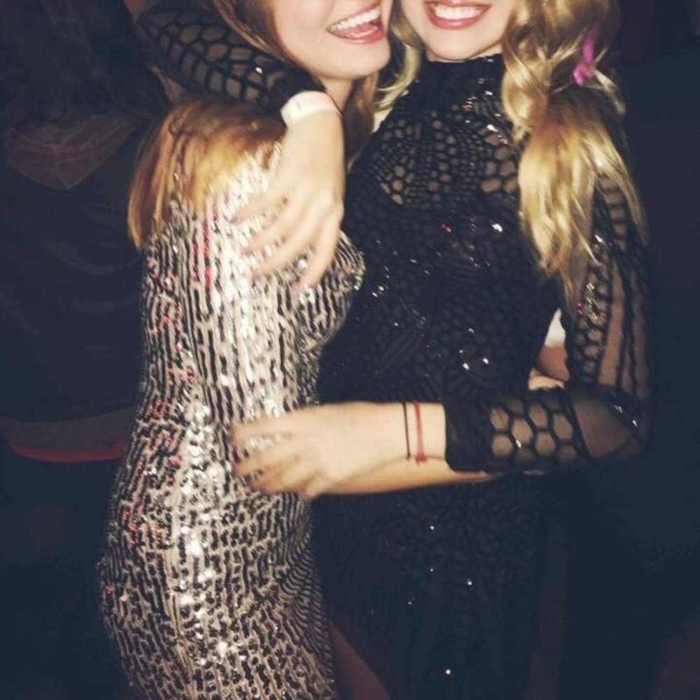 Windsor black sequin dress